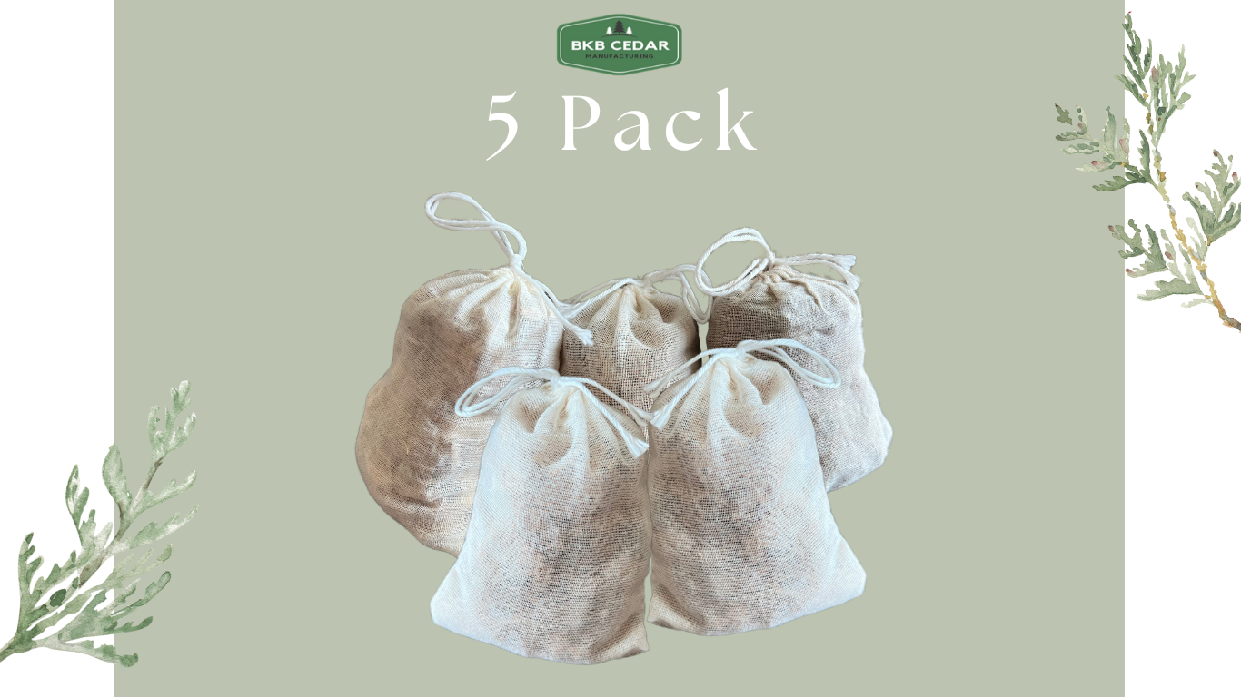 BKB Cedar works Sachets