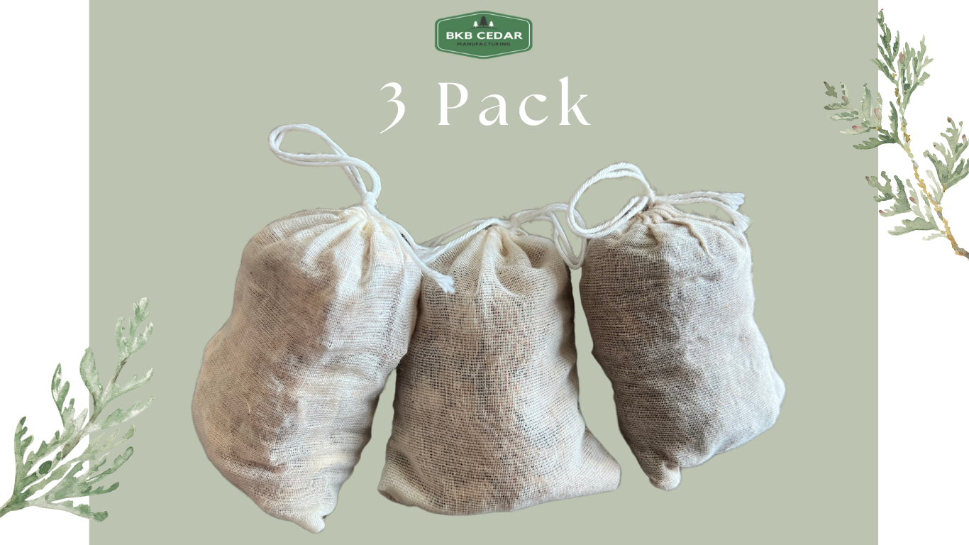 BKB Cedar works Sachets