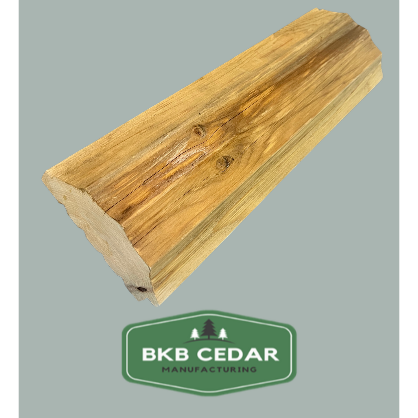 Cedar Log Siding